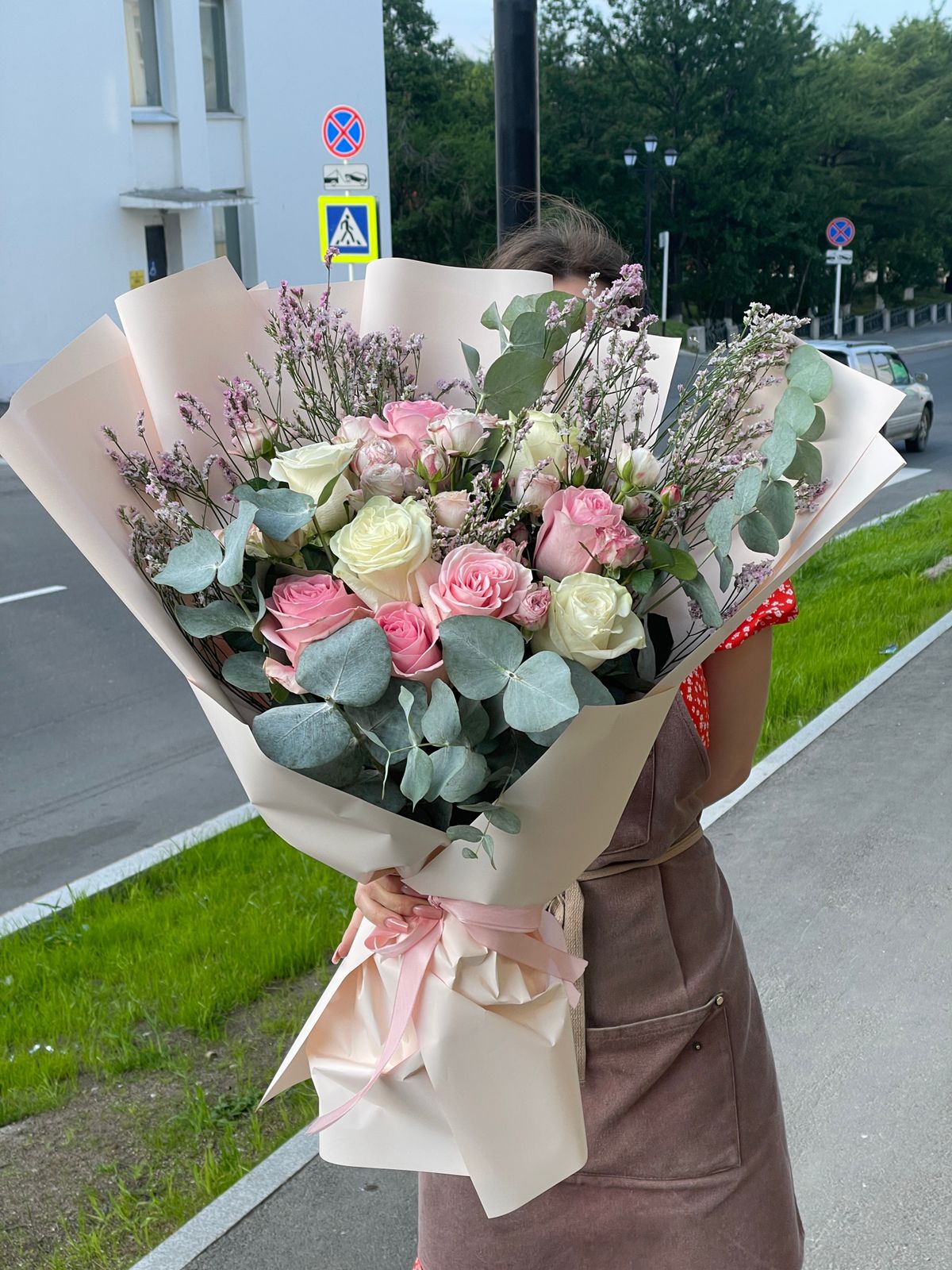 Букеты с эвкалиптом